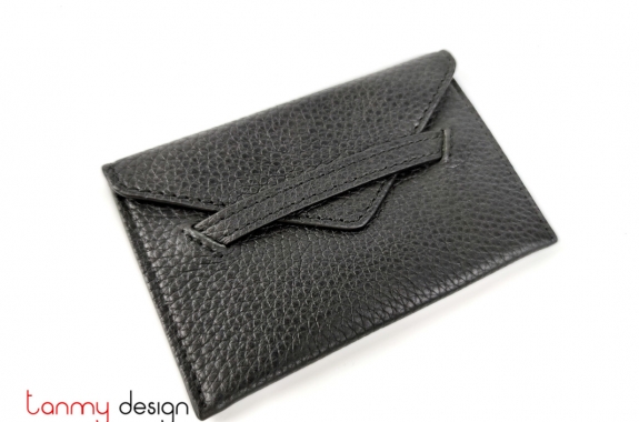 Black envelope-shaped namecard wallet